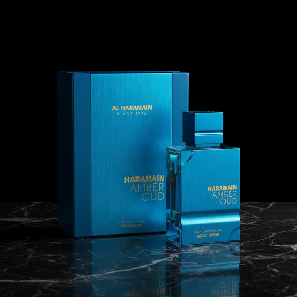 Amber Oud Aqua Dubai – prosto do kamery